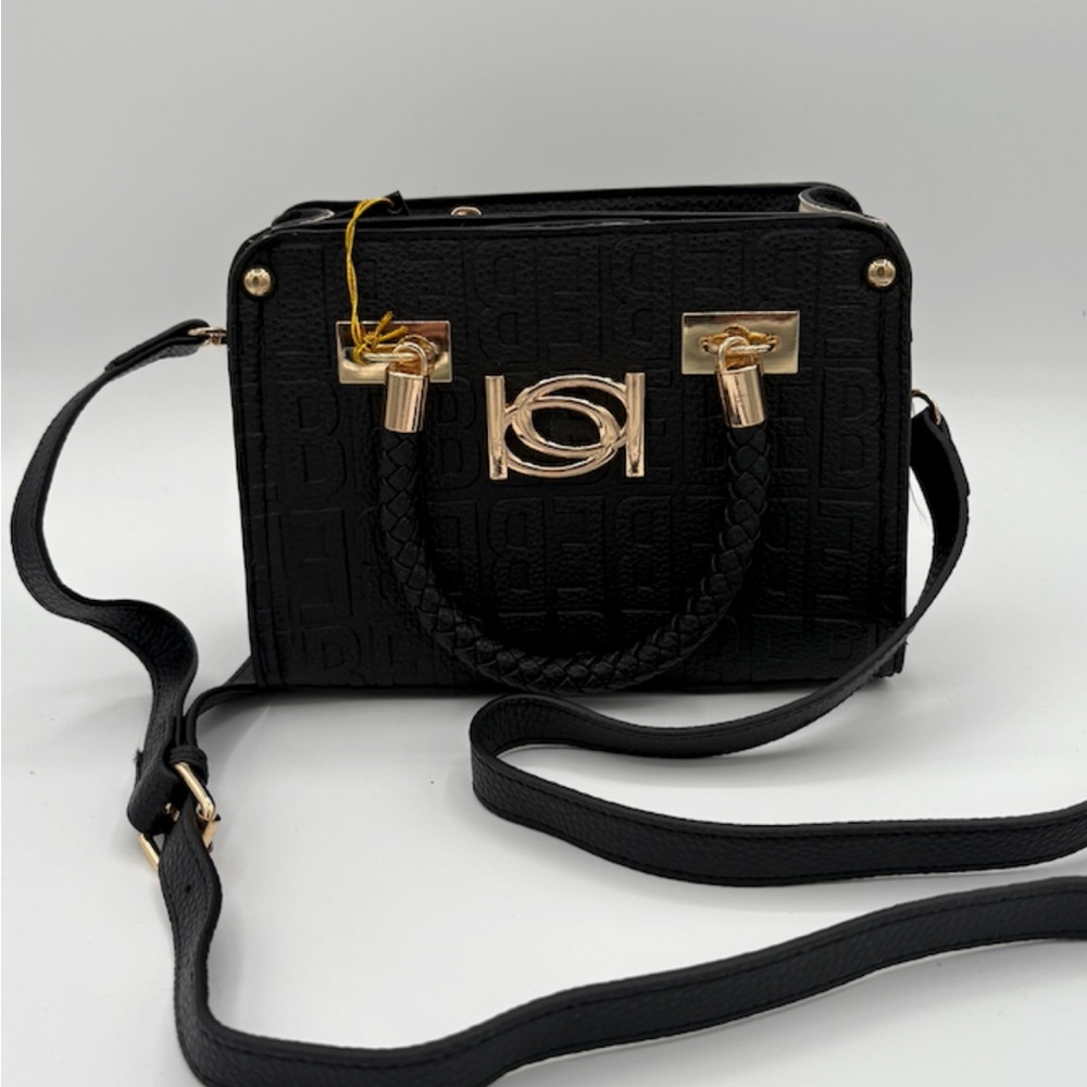 Elegant Black Designer Handbag